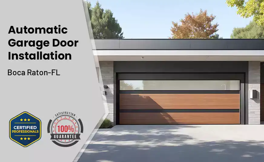 Automatic Garage Door Installation  Boca Raton-FL 