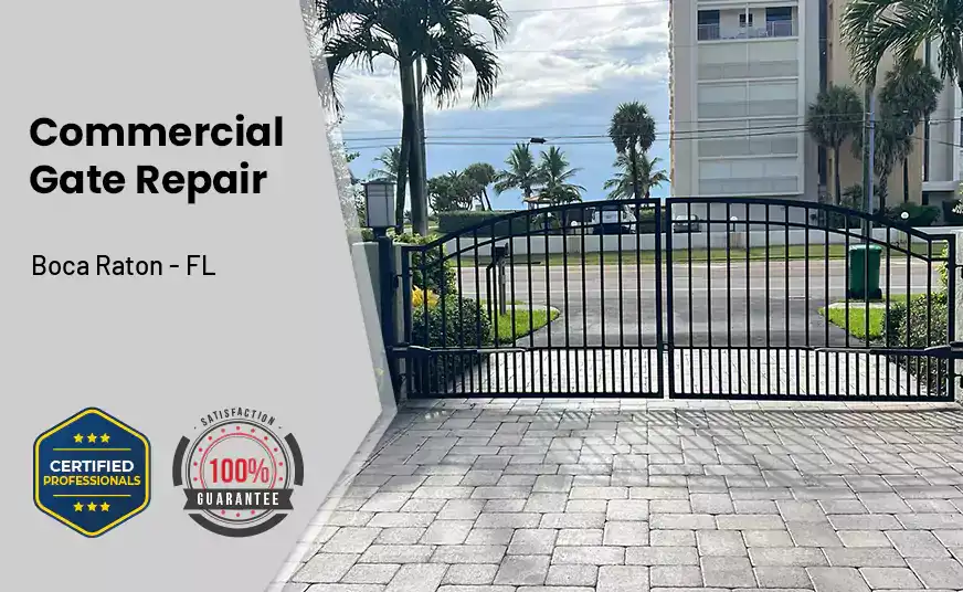 Commercial Gate Repair Boca Raton - FL 