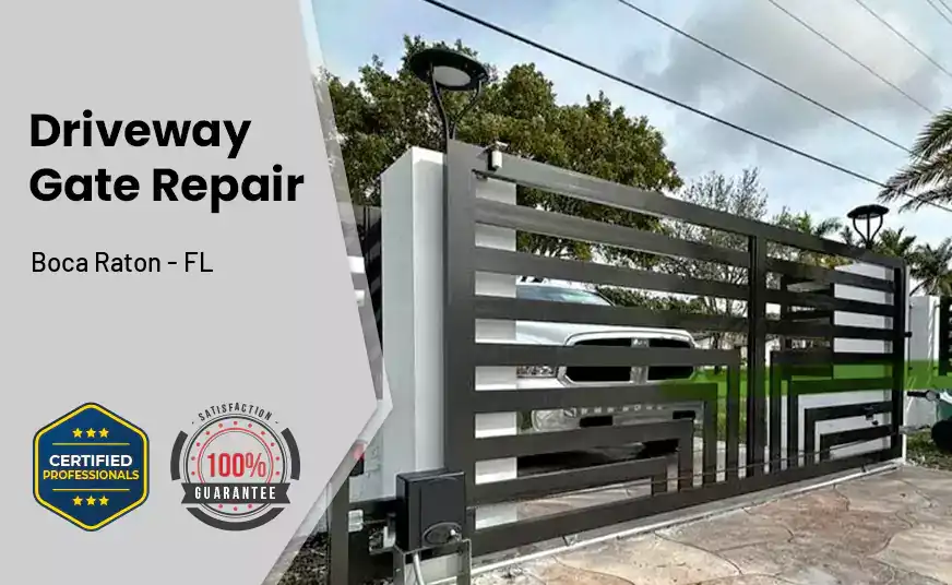 Driveway Gate Repair Boca Raton - FL 