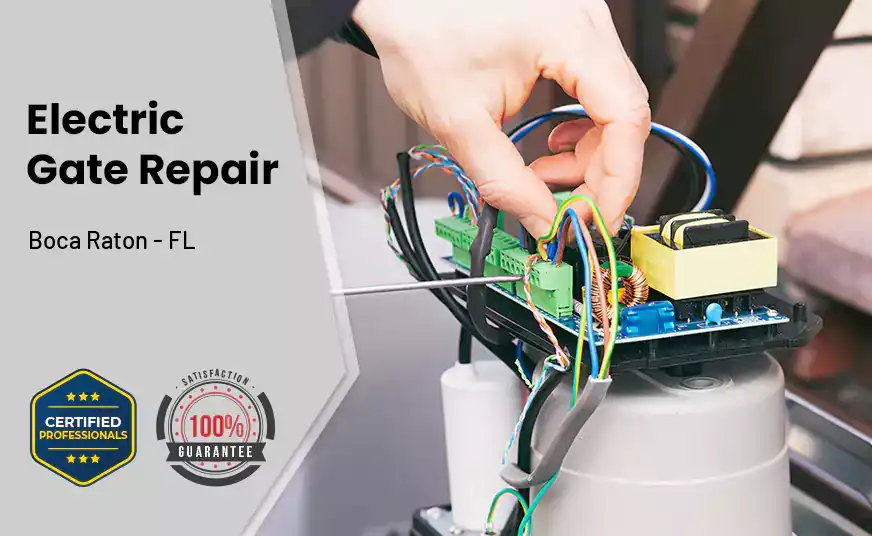 Electric Gate Repair Boca Raton - FL 