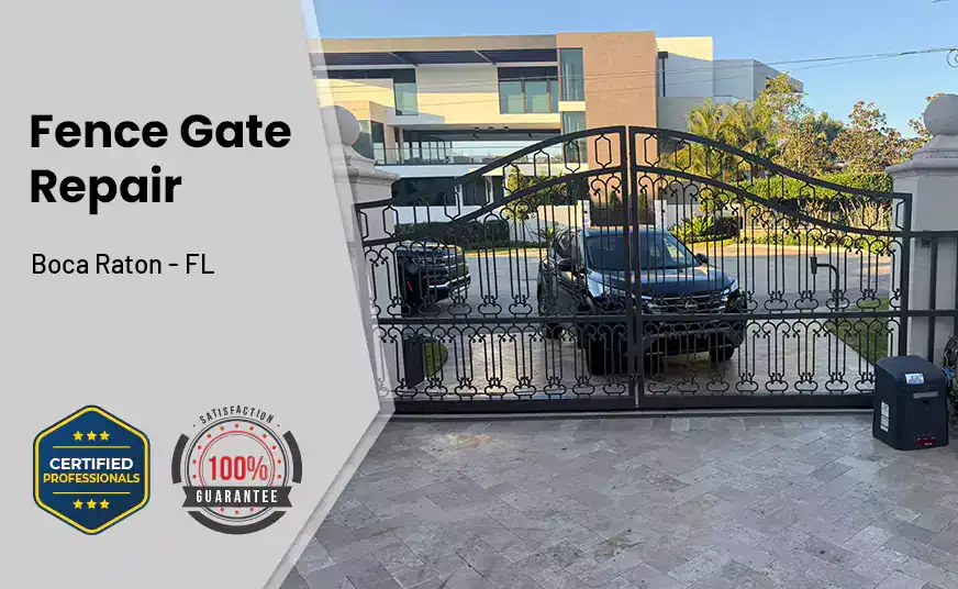 Fence Gate Repair Boca Raton - FL 