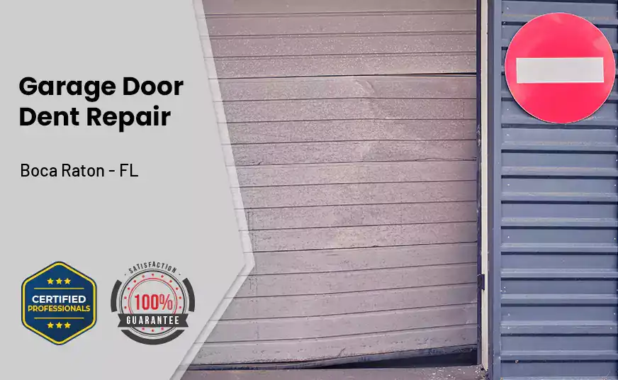 Garage Door Dent Repair Boca Raton - FL 