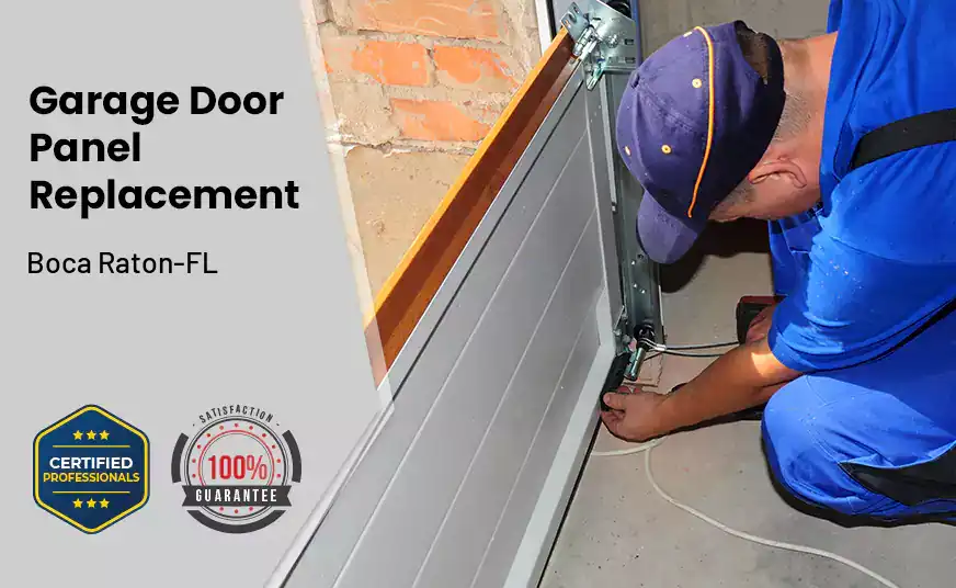 Garage Door Panel Replacement Boca Raton-FL 