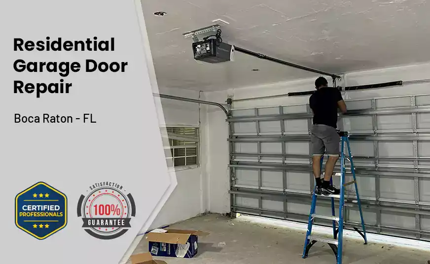 Residential Garage Door Repair Boca Raton - FL 