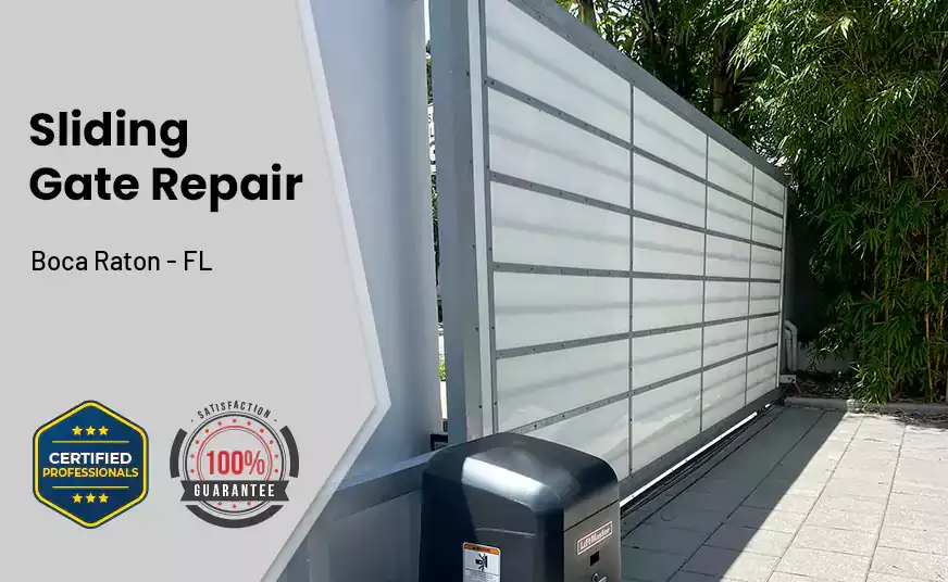 Sliding Gate Repair Boca Raton - FL 