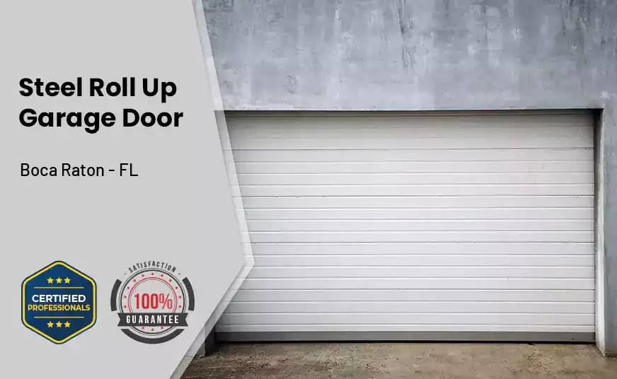 steel roll up garage door Boca Raton - FL 
