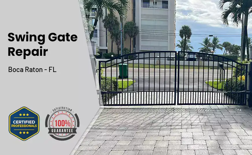 Swing Gate Repair Boca Raton - FL 