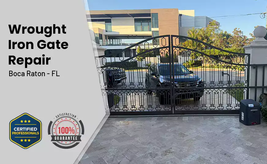  Wrought Iron Gate Repair Boca Raton - FL 