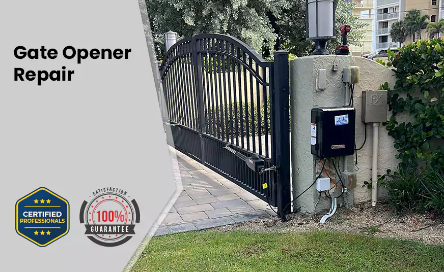 Gate Opener Repair in Boca Raton, FL