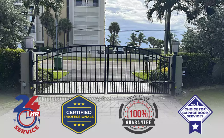 Electric Driveway Gate Repair in Boca Raton, FL