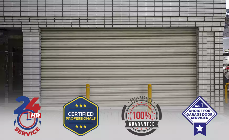 New Amarr Automatic Roll Up Garage Doors Installation in Boca Raton, FL