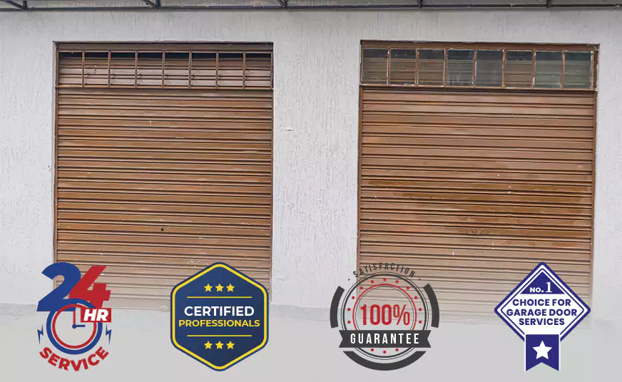 Residential Wood Roll Up Garage Doors in Boca Raton, FL