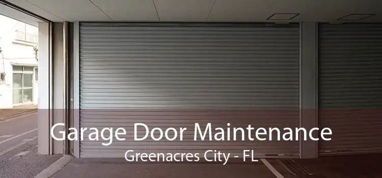 Garage Door Maintenance Greenacres City - FL