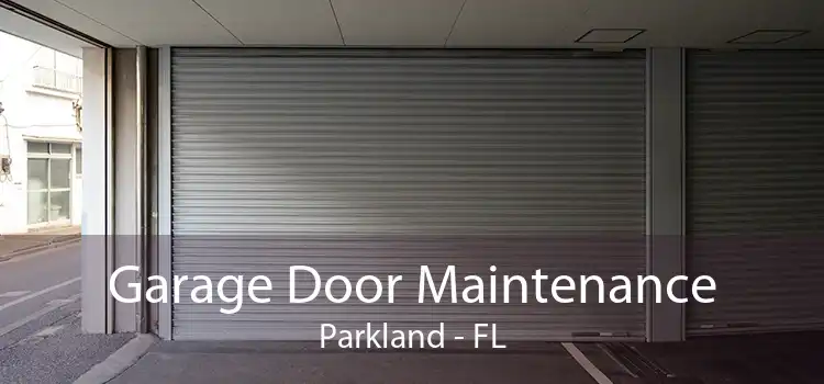 Garage Door Maintenance Parkland - FL